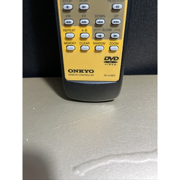 Original Onkyo RC-419DV Remote Control - Picture 2 of 7